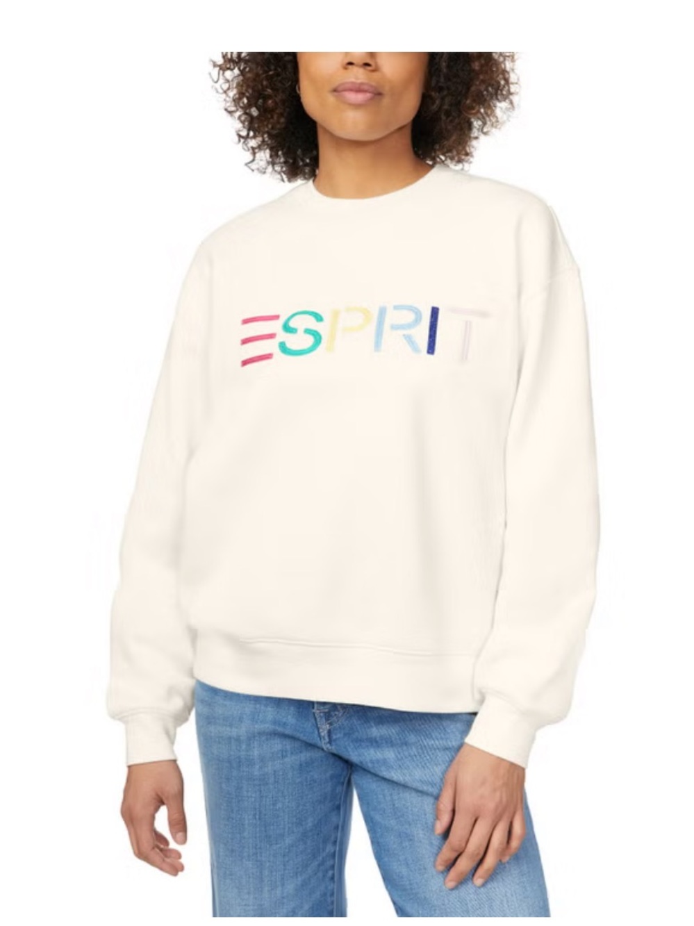 NWT Cream Costco ESPRIT Sweatshirt S
